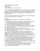 Clase demostrativa de segundo de primaria