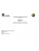 Actividad de organización y jerarquizacion. Los enlaces químicos en productos de uso cotidiano