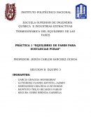 Equilbrio de fases para sustancias puras