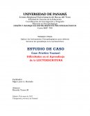 DISEÑO Y MANEJO DE INSTRUMENTOS PSICOPEDAGÓGICOS