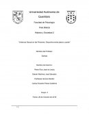 Historia y Sociedad 2 “Violencia Sexual en las Prisiones, Disyuntiva entre placer y poder”