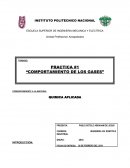Comportamiento de los gases ideales