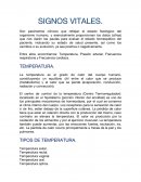 SIGNOS VITALES.TEMPERATURA
