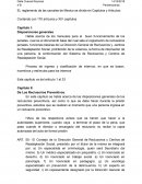 EL reglamento de las carceles de Mexico