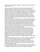 FORMAS DE ESTADO, FORMAS DE GOBIERNO Y TEORIAS SOBRE LA PERSONALIDAD JURIDICA DEL ESTADO