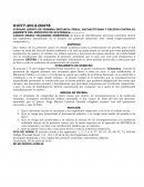 Excusa por Incomparecencia penal