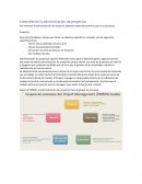 Entendiendo la administración de proyectos