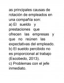 ROTACION DE EMPLEADO