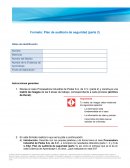 Plan de auditoria seguridad industrial PROCESADORA DE INDUSTRIAL DE PIELES SA DE CV