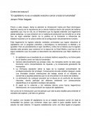 El capitalismo no es un estadio evolutivo común a toda la humanidad