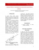 CADENA TRÓFICA Y BIOENERGÉTICA (REACCIÓN DIGESTIÓN DE LÍPIDOS)
