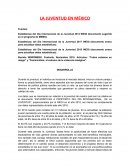 LA JUVENTUD EN MÉXICO