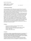 Proyecto pedagógico biología fines 1