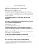 Cuestionario Seguridad Social