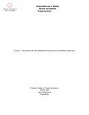 Tarea 1 – Simulación de caso Relaciones Publicas en una institución bancaria