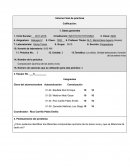 Informe Final de prácticas . La célula: Unidad estructural y función de los seres vivos