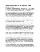 Muere Belisario Betancur, el presidente que le apostó a la paz