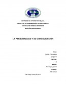 LA PERSONALIDAD Y SU CONSOLIDACIÓN