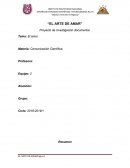 El arte de amar. Comunicación Científica