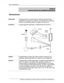 Instrumentos de medición eléctrica