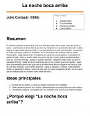 La noche boca arriba. Julio Cortazár (1956)