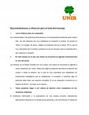 Recomendaciones y refuerzos para el tono del mensaje