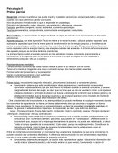 Psicología . Materia prima del aparato psíquico