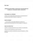 PRINCIPALES AFECTACIONES A CAUSA DEL BULLYNG ESCOLAR EN LOS ALUMNOS DE LA SECUNDARIA GENERAL INSURGENTES