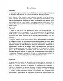 El Arte Poética. Página 1