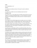 La sociedad, una necesidad para alcanzar los fines para los cuales fue establecida