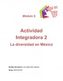 Actividad Integradora 2 La diversidad en México