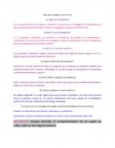 Guía de investigación documental