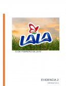 Evidencia 2 Empresa LALA