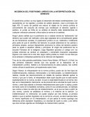 INCIDENCIA DEL POSITIVISMO JURÍDICO EN LA INTERPRETACIÓN DEL DERECHO
