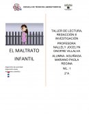 EL MALTRATO INFANTIL Argumento de autoridad