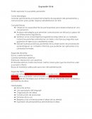 Expresión Oral Poder expresar lo que estás pensando