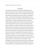 UN MUNDO SIN QUÍMICA