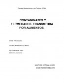 CONTAMINATES Y ENFERMEDADES TRANSMITIDA POR ALIMENTOS