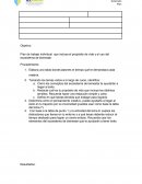 Plan de trabajo individual que incluya el propósito de vida y el uso del ecosistema de bienestar