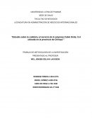 Análisis de la empresa: Estudio diagnóstico y propuestas