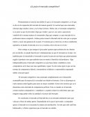 ¿Es justo el mercado competitivo?