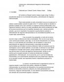 Introducción: Administración Negocios Internacionales