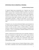 Metodología para el Desarrollo Regional