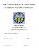 Práctica de Laboratorio ELECTROMIOGRAFIA II