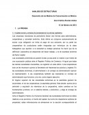 ANALISIS DE ESTRUCTURAS Desarrollo de los Medios de Comunicación en México
