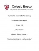 BIOÉTICA: BENEFICIANDO A LA HUMANIDAD