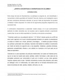 ¿Oferta concentrada o diversificada en Colombia?