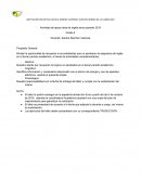 Actividad de apoyo área de inglés tercer periodo 2018