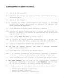 CUESTIONARIO DE DERECHO PENAL