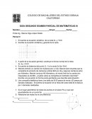 GUÍA SEGUNDO EXAMEN PARCIAL DE MATEMÁTICAS III